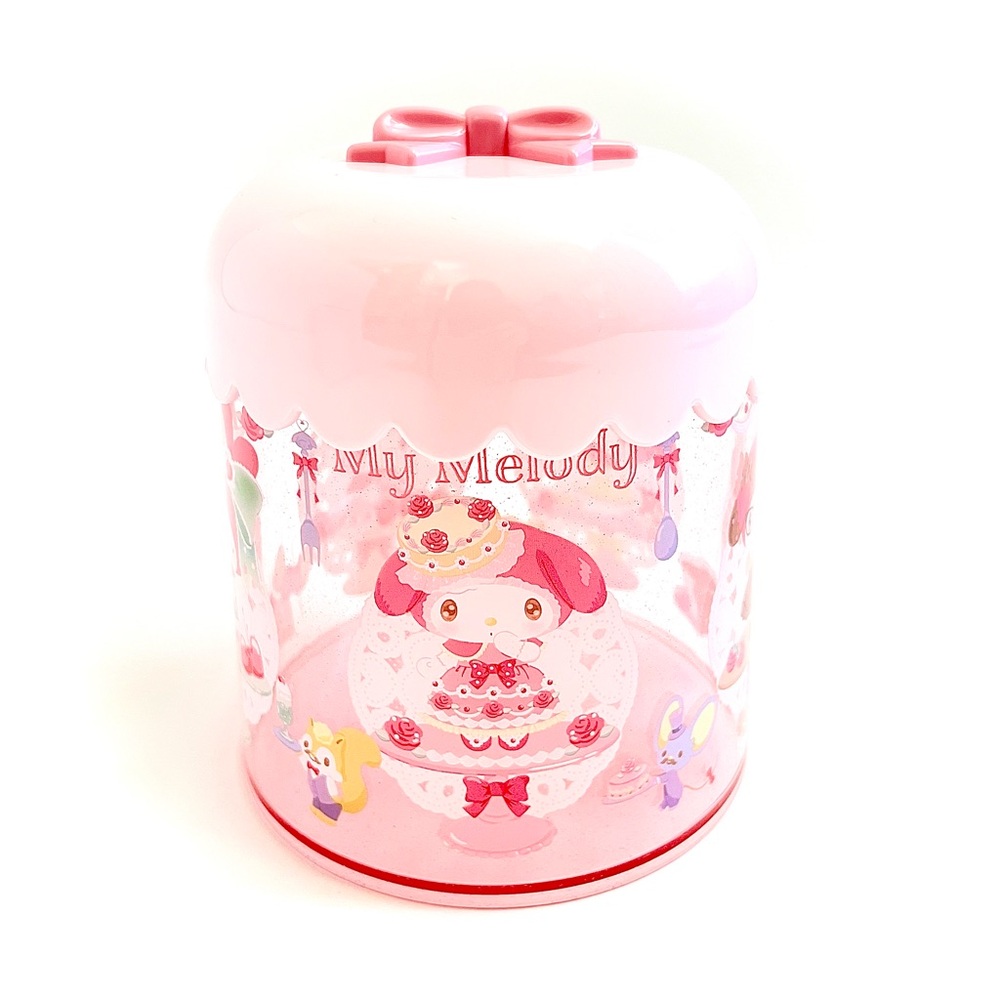 Sanrio My Melody Dessert Cake Storage Jar Kawaii Vanity (NEW)